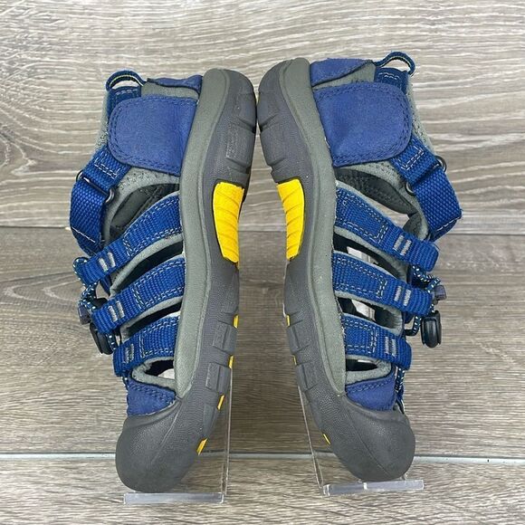 Keen Newport H2 C Blue Depths Gargoyle Toddler Boy Size 12 Hiking Water Shoes - Picture 9 of 11